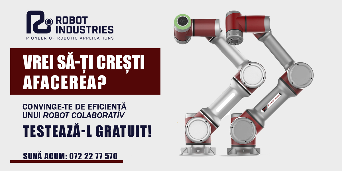 Robot colaborativ RI - pentru orice tip de afacere
